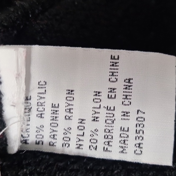 Moffi Black Terry Cloth sweater - Picture 7 of 7